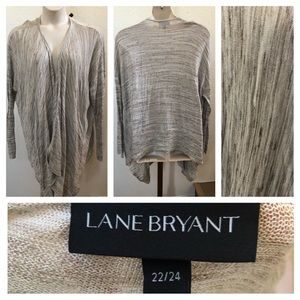 Lane Bryant Cardigan Lightweight Sweater 22/24W